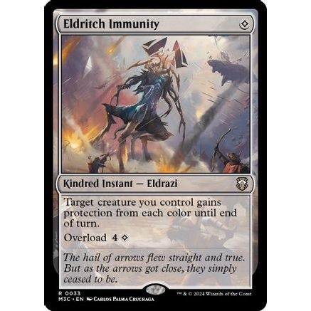 Eldritch Immunity (Ripple Foil) (M3C-033) - Modern Horizons 3 Commander Foil