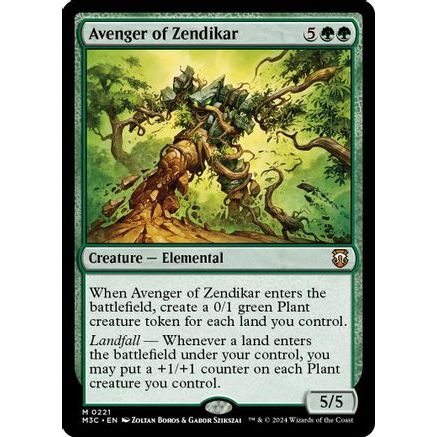Avenger of Zendikar (Ripple Foil) (M3C-221) - Modern Horizons 3 Commander Foil