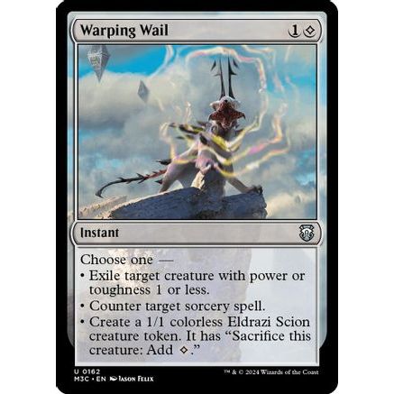 Warping Wail (Ripple Foil) (M3C-162) - Modern Horizons 3 Commander Foil