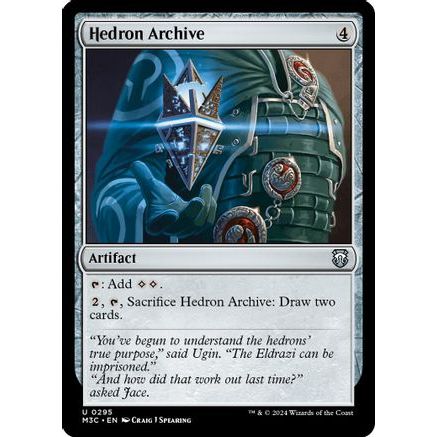 Hedron Archive (Ripple Foil) (M3C-295) - Modern Horizons 3 Commander Foil