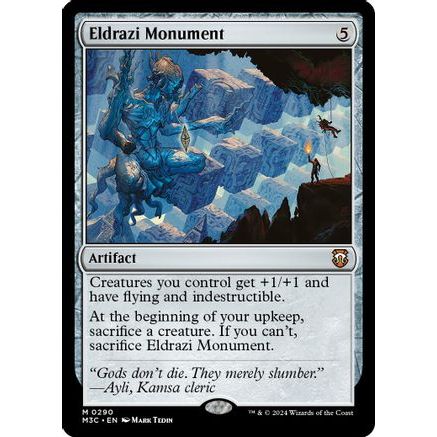 Eldrazi Monument (Ripple Foil) (M3C-290) - Modern Horizons 3 Commander Foil