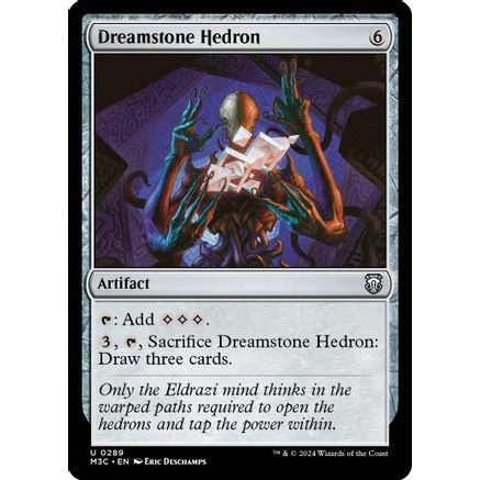 Dreamstone Hedron (Ripple Foil) (M3C-289) - Modern Horizons 3 Commander Foil