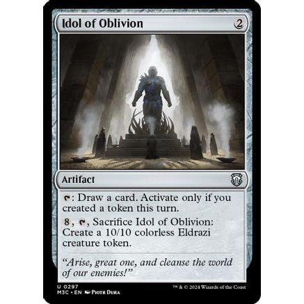 Idol of Oblivion (Ripple Foil) (M3C-297) - Modern Horizons 3 Commander Foil