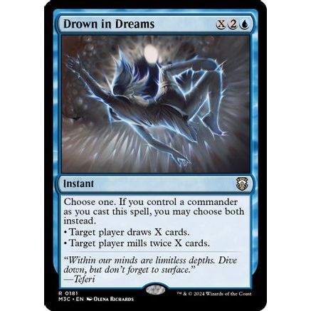 Drown in Dreams (Ripple Foil) (M3C-181) - Modern Horizons 3 Commander Foil