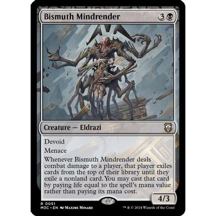 Bismuth Mindrender (Ripple Foil) (M3C-051) - Modern Horizons 3 Commander Foil