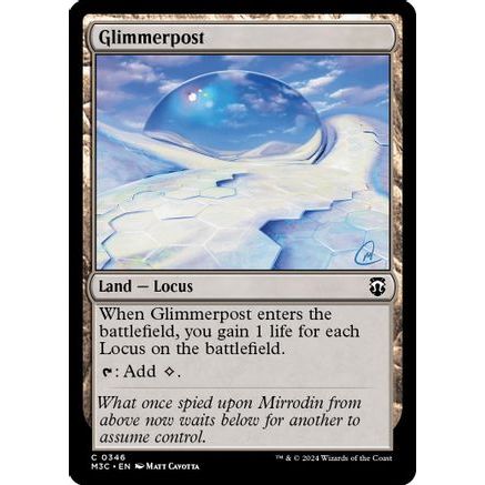 Glimmerpost (Ripple Foil) (M3C-346) - Modern Horizons 3 Commander Foil