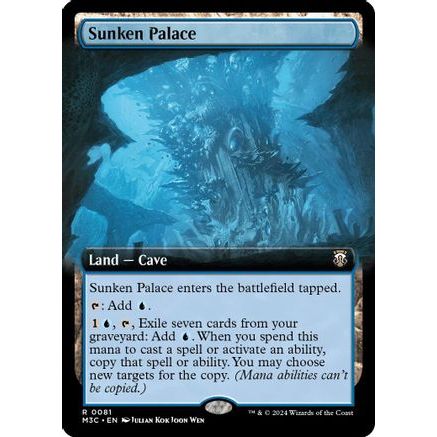 Sunken Palace (Extended Art) (Ripple Foil) (M3C-081) - Modern Horizons 3 Commander Foil