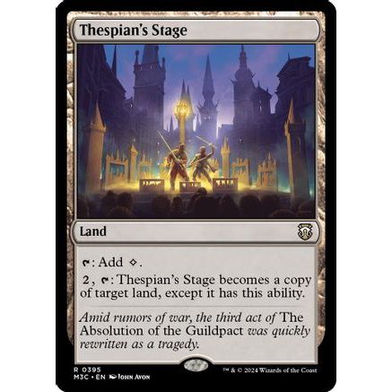Thespian's Stage (Ripple Foil) (M3C-395) - Modern Horizons 3 Commander Foil