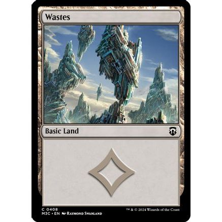 Wastes (Ripple Foil) (M3C-408) - Modern Horizons 3 Commander Foil