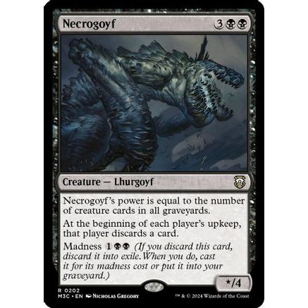 Necrogoyf (Ripple Foil) (M3C-202) - Modern Horizons 3 Commander Foil