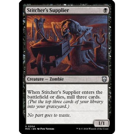 Stitcher's Supplier (Ripple Foil) (M3C-204) - Modern Horizons 3 Commander Foil
