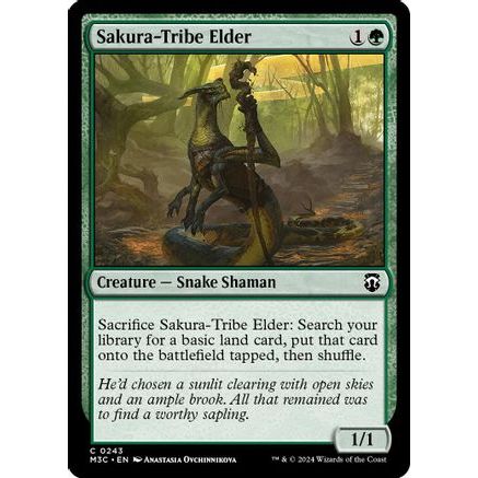 Sakura-Tribe Elder (Ripple Foil) (M3C-243) - Modern Horizons 3 Commander Foil