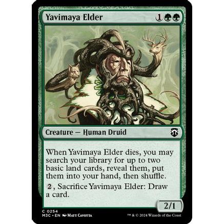 Yavimaya Elder (Ripple Foil) (M3C-254) - Modern Horizons 3 Commander Foil