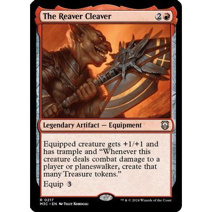 The Reaver Cleaver (Ripple Foil) (M3C-217) - Modern Horizons 3 Commander Foil