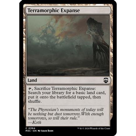 Terramorphic Expanse (Ripple Foil) (M3C-394) - Modern Horizons 3 Commander Foil