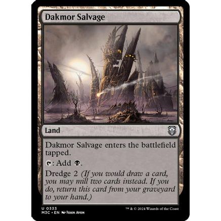 Dakmor Salvage (Ripple Foil) (M3C-333) - Modern Horizons 3 Commander Foil