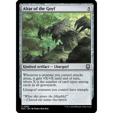Altar of the Goyf (Ripple Foil) (M3C-282) - Modern Horizons 3 Commander Foil