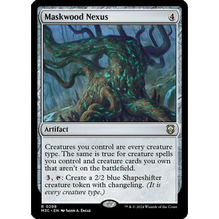 Maskwood Nexus (Ripple Foil) (M3C-299) - Modern Horizons 3 Commander Foil