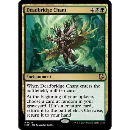 Deadbridge Chant (Ripple Foil) (M3C-258) - Modern Horizons 3 Commander Foil