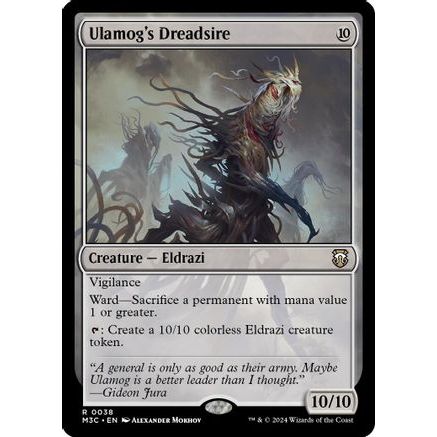 Ulamog's Dreadsire (Ripple Foil) (M3C-038) - Modern Horizons 3 Commander Foil