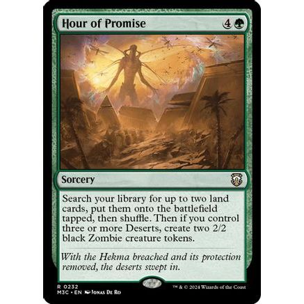 Hour of Promise (Ripple Foil) (M3C-232) - Modern Horizons 3 Commander Foil