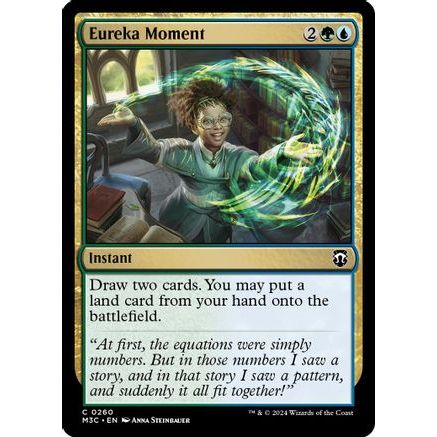 Eureka Moment (Ripple Foil) (M3C-260) - Modern Horizons 3 Commander Foil