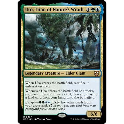 Uro, Titan of Nature's Wrath (Ripple Foil) (M3C-277) - Modern Horizons 3 Commander Foil