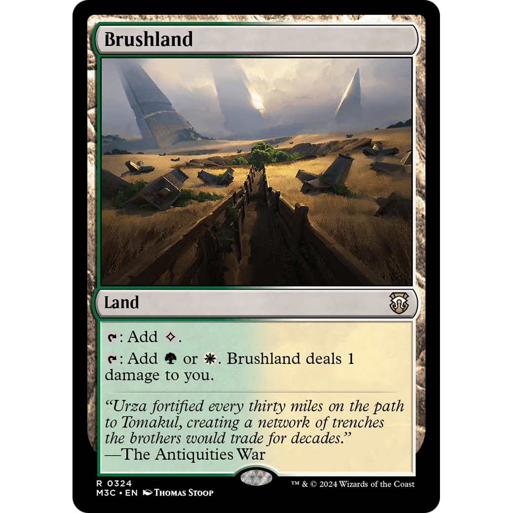 Brushland (M3C-324) - Modern Horizons 3 Commander
