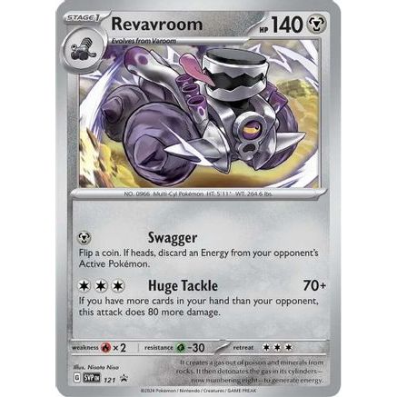 Revavroom - 121 121 - SV Scarlet & Violet Promo Cards Holofoil