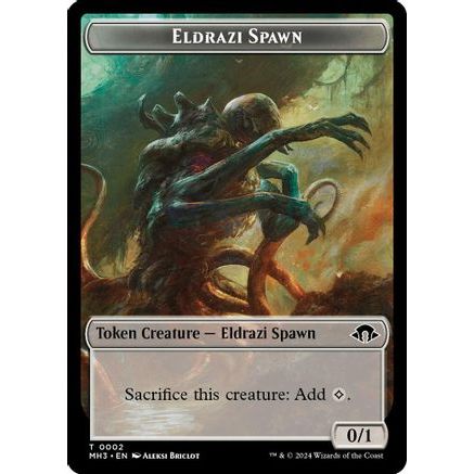 Eldrazi Spawn // Food Double-Sided Token (MH3-2 // 31) - Modern Horizons 3 Foil