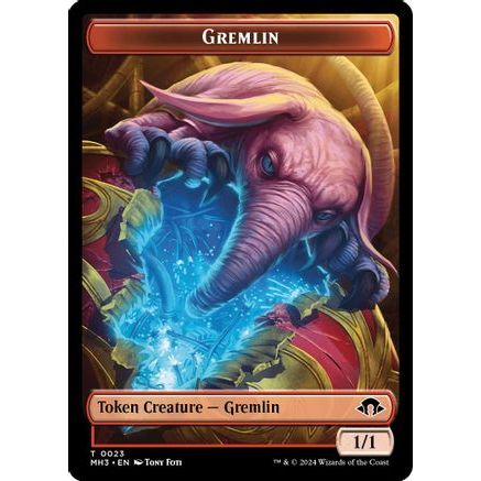 Gremlin // Energy Reserve Double-Sided Token (MH3-23 // 36) - Modern Horizons 3