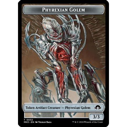 Phyrexian Golem Token (MH3-032) - Modern Horizons 3