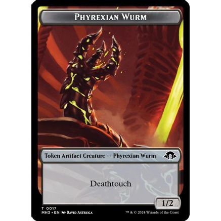 Phyrexian Wurm Token (0017) (MH3-017) - Modern Horizons 3