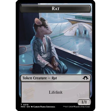 Rat // Energy Reserve Double-Sided Token (MH3-19 // 36) - Modern Horizons 3