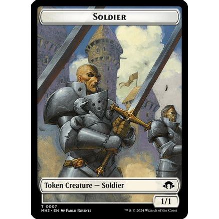Soldier Token (MH3-007) - Modern Horizons 3