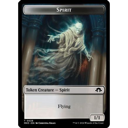 Spirit (0028) // Energy Reserve Double-Sided Token (MH3-28 // 36) - Modern Horizons 3