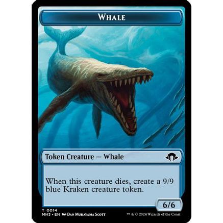 Whale // Energy Reserve Double-Sided Token (MH3-14 // 36) - Modern Horizons 3