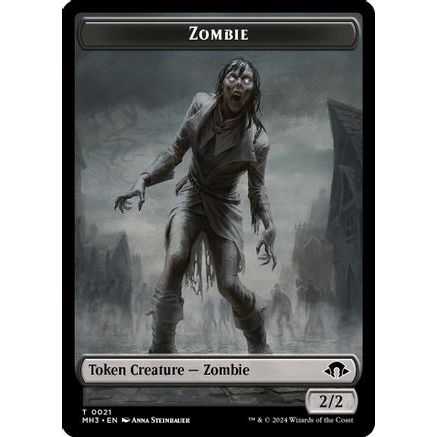 Zombie // Energy Reserve Double-Sided Token (MH3-21 // 36) - Modern Horizons 3