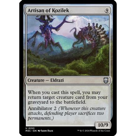 Artisan of Kozilek (Ripple Foil) (M3C-153) - Modern Horizons 3 Commander Foil