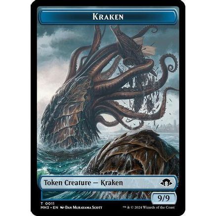 Kraken Token (MH3-011) - Modern Horizons 3