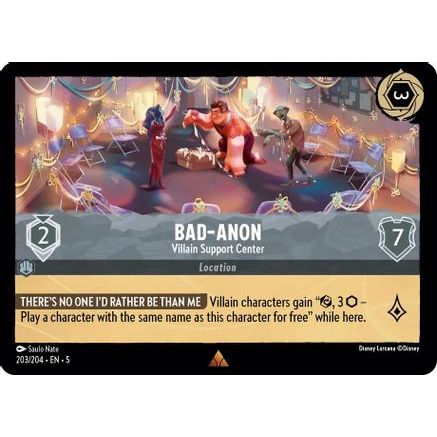 Bad-Anon - Villain Support Center (203/204) - Shimmering Skies Cold Foil