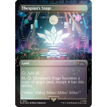 Thespian's Stage (1607) (Rainbow Foil) (SLD-1607) - Secret Lair Drop Series Foil