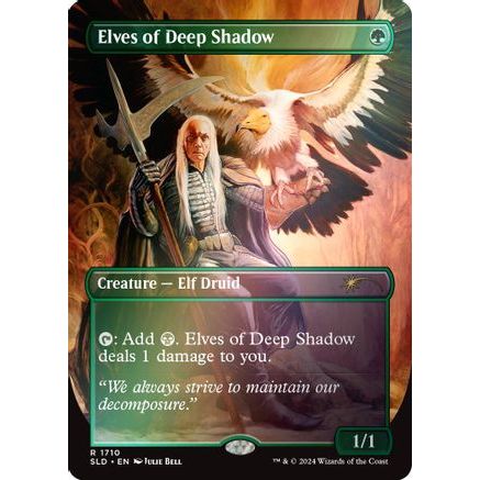 Elves of Deep Shadow (Rainbow Foil) (SLD-1710) - Secret Lair Drop Series Foil