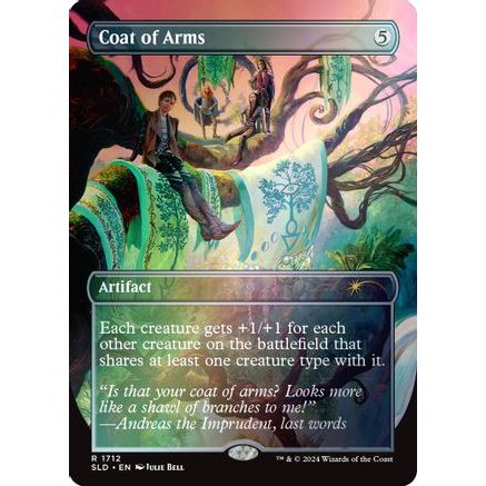 Coat of Arms (Rainbow Foil) (SLD-1712) - Secret Lair Drop Series Foil
