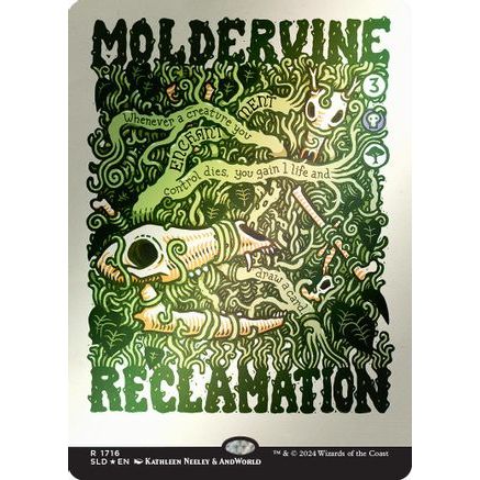 Moldervine Reclamation (Rainbow Foil) (SLD-1716) - Secret Lair Drop Series Foil
