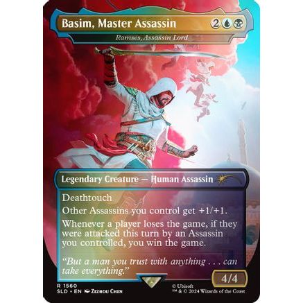 Basim, Master Assassin - Ramses, Assassin Lord (Rainbow Foil) (SLD-1560) - Secret Lair Drop Series Foil