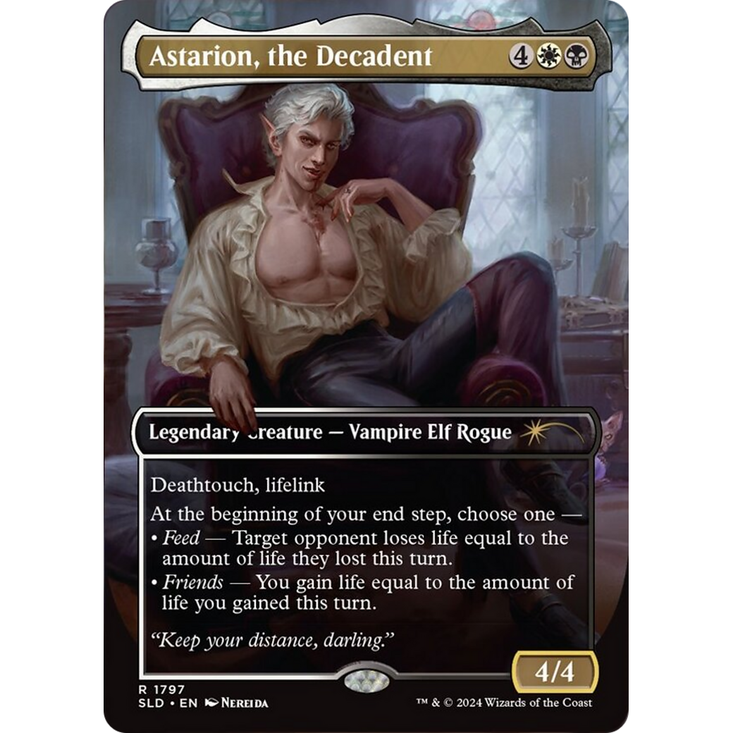 Astarion, the Decadent (SLD-1797) - Secret Lair Drop (Borderless)
