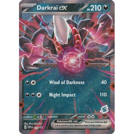 Darkrai ex (Darkrai) 110 - Battle Academy 2024 Holofoil