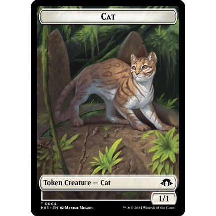 Cat // Energy Reserve Double-Sided Token (MH3-4 // 36) - Modern Horizons 3