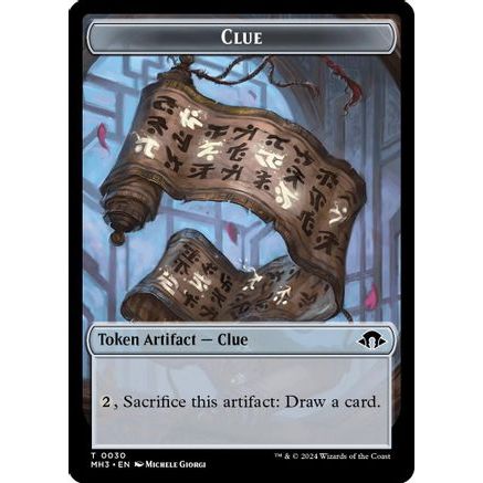 Clue Token // Energy Reserve Double-Sided Token (MH3-30 // 36) - Modern Horizons 3